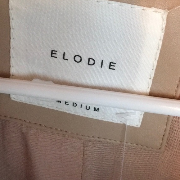 NWT Elodie Neutral Vegan Jacket - Picture 5 of 6